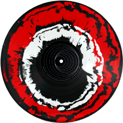 Side A and B vinyl labels